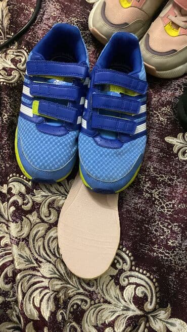 детские спортивные туфли: Uşaq ayaqqabıları dəsti 1) Qara trikotaj slip-on krossovkalar - — 8