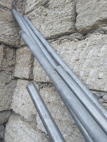 su boruları: Metall borular – çoxməqsədli - Material: polad (sinklənmiş — 1