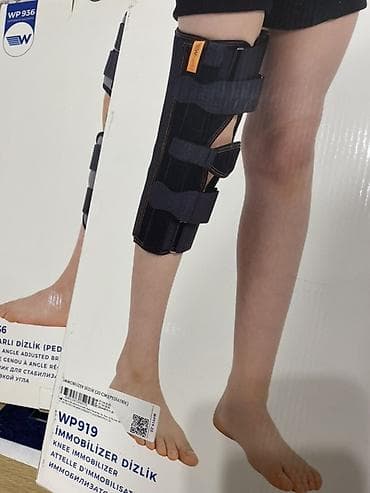 Ortozlar: Ortez, “İmmobilizer Dizlik” (Knee Immobilizer) uşaq üçün alınmışdı — 2