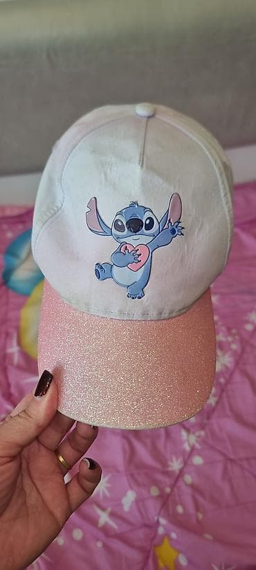 uşağ geyimleri: LC Waikiki Uşaq STİTCH beysbol papağı - Rənglər: açıq — 1