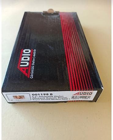 səs sistemi: Audio 4.3" Görüntülü Diafon – BUS Plus GD-18. ( Yalnız ekran) — 4