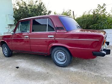 chevrolet arxa stop: VAZ 2106 sedan – qırmızı/maroon rəngdə klassik model - Kuzov: 4 — 2