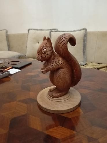 Vazalar: Fiqur, Taxta, rəng - Qəhvəyi — 2