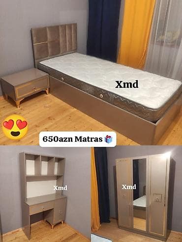 Oğlan və qız üçün, Yeni, Təknəfərlik çarpayı