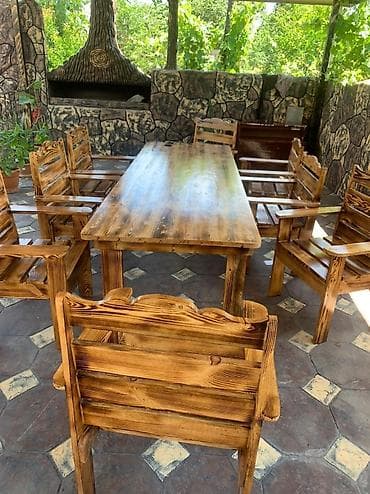 kreslo gence: İstənilən ölçüdə yığılır şam taxtasıdı
 keyfiyyətinə söz ola bilməz — 5