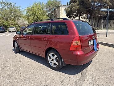 corolla toyota: Toyota Corolla Fielder, universal kuzov, qırmızı rəng. Texniki — 7