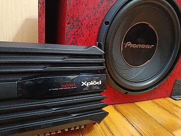 ryzen 5 3600: Pioneer sabvufer + Sony Xplod gücləndirici dəsti - Sabvufer: Pioneer — 2