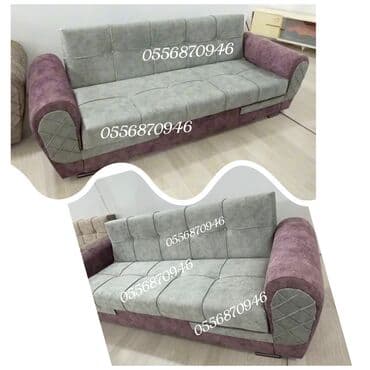 divani: Divan, Qonaq otağı üçün, Parça, Bazalı, Açılan, Kitab — 7