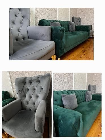 kreditle torpaq: ❤️Divan kreslo desti ✅Satilir 950 azn. ✅Az islenib ✅Unvan:9 mkr — 1