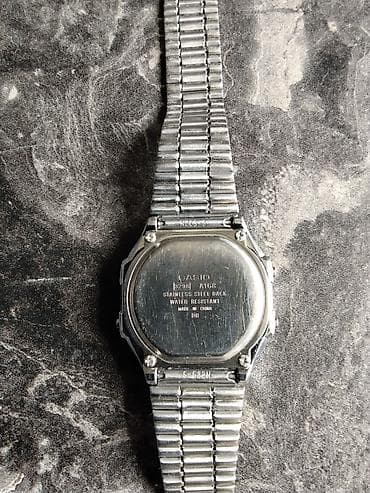 elektronik saat: İşlənmiş, Qol saatı, Casio, rəng - Gümüşü — 4