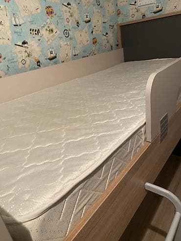levent mebel: Uşaq/yeniyetmə otağı üçün ikiqat çarpayı və inteqrə olunmuş şkaf — 3