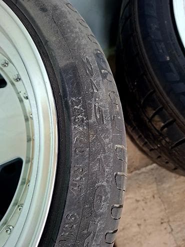 bak 100 liter: Mercedes üçün AMG/PERFORMANCE üslublu disk və şin komplekti — 7