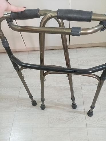 çəlik qiymətləri: Gəzinti çərçivəsi (walker) - Material: yüngül, davamlı alüminium — 2