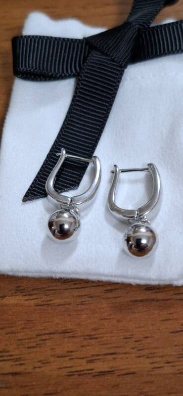 1 qram gümüşün qiyməti 2022: Sırğa — 11