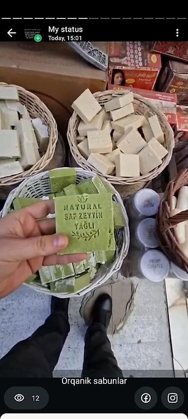 Gözəllik və sağlamlıq: Sidr sabunu zeytun yagli sabun və digər çeşidlər Orqanik sabunlar — 1