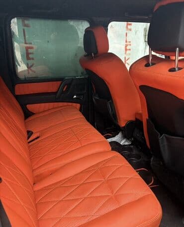 mersedes qapi: Mat qara rəngdə Mercedes-Benz G-Class AMG, qara fərdi çoxmillətli — 16