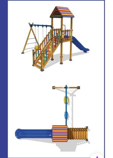 Детская одежда и обувь: Oyun kompleksi – 2 model 1) Məhsul kodu: MAS-162 - Rəngli kürə — 16
