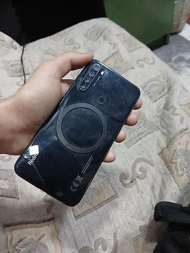 Redmi Note 8, 64 GB, rəng - Qara, Barmaq izi