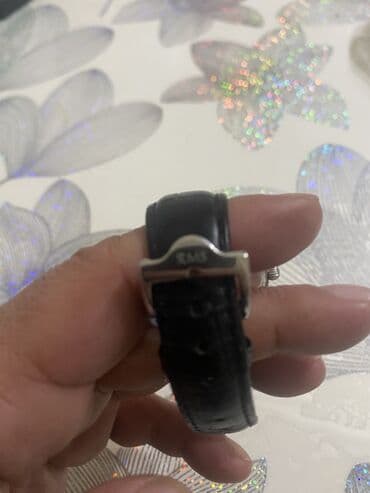 saatdar: İşlənmiş, Qol saatı, Romanson, rəng - Qara — 5