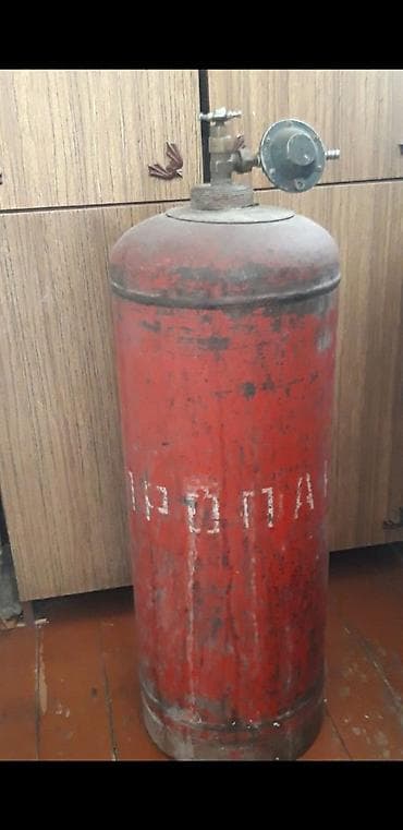 qazla qizdirici pec: Qaz balonu, Propan (məişət), Reduktorsuz — 1