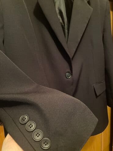 pencek modelleri: Qara rəngli klassik qadın blezeri. Yeni alinib 1dəfə geyinilib — 3