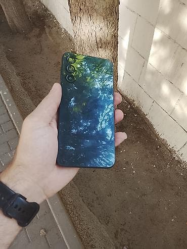 telefon kabraları: Samsung Galaxy A24 4G, 128 GB, rəng - Göy, Sensor — 1