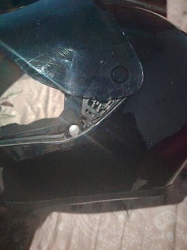 qara plyonka: Motosiklet dəbilqəsi – tam üzlü model - Standart: IS:4151 — 2