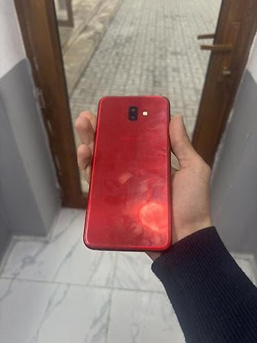 tecno spark 20 pro ikinci el: Samsung Galaxy J6 Plus, rəng - Qırmızı, İki sim kartlı — 1