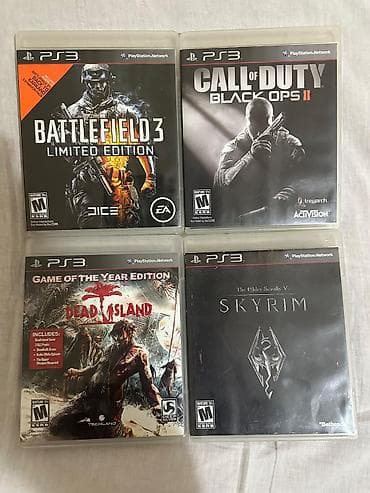 Digər oyun və konsollar: Playstation 3 üçün Battlefield 3 (Limited Edition) - 15 azn Call of — 1