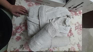 Parçalar: Hamam üçün Yeni rəng - Boz Pambıq Dəsmal — 2