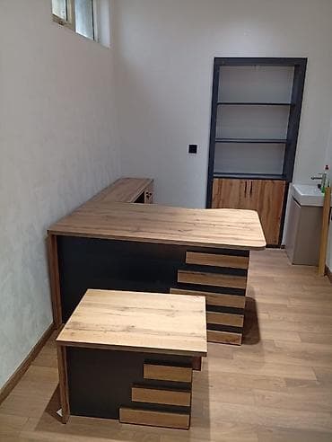 ev şəkili: Ofis mebeli – layihələndirmə və hazırlanma xidməti - İş masaları — 4