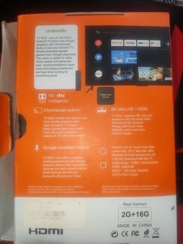 smart tv boks: Yeni Smart TV boks Х96 Android, Ünvandan götürmə — 10