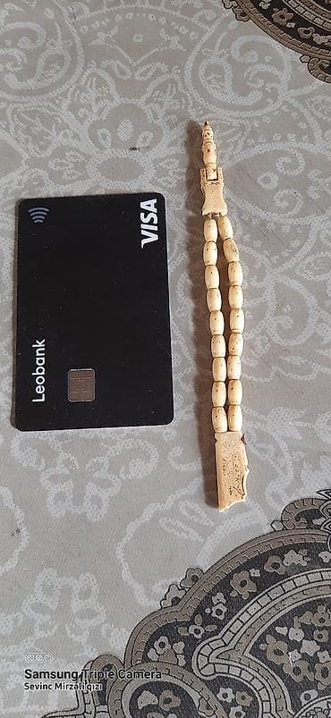 Məhsul: Təsbeh (oyma naxışlı) - Material: Təbii sümüklə (və ya sümüyə