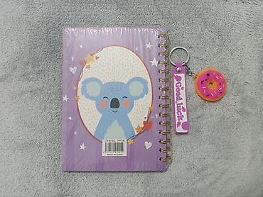 lazer acarlar: Spiral qeydlik dəsti – koala dizaynlı - Format: kiçik/orta ölçü, sərt — 2