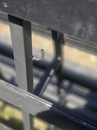 corek vitrini: Şüşə və vitraj panellərin daşınması üçün metal “A-Frame” stend - — 9