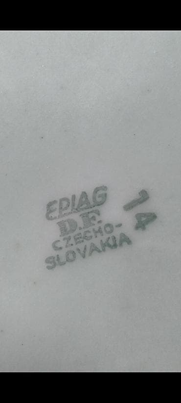 Nahar dəsti, rəng - Çəhrayı, Farfor, Epiag, 10 nəfərlik — 2