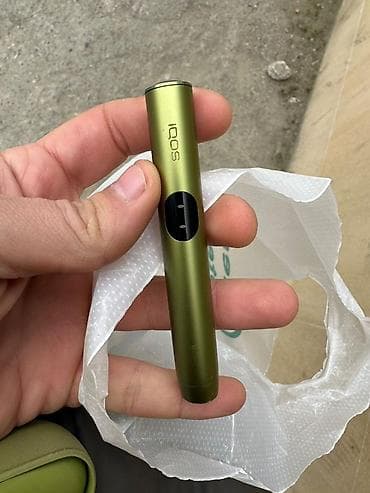 IQOS elektron tütün qızdırma cihazı – yaşıl rəng Xüsusiyyətlər: -