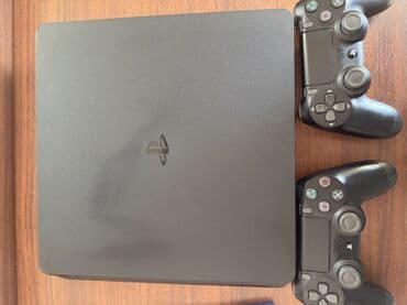 nedvijimost v baku: Playstation 4 slim 1tb yaddaş cox az işlenib . Üstünde 2 dualshock — 1