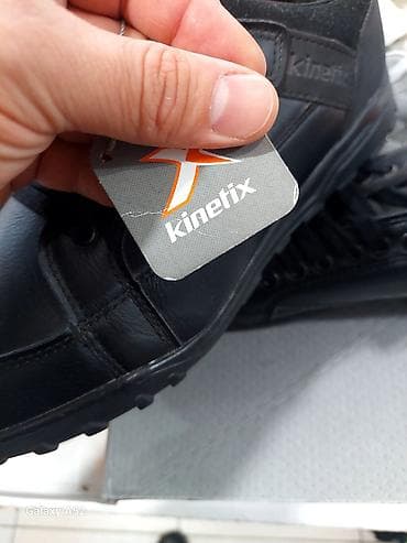 Туфли: Kinetix kişi ayaqqabısı - Rəng: qara - Üst material: dəri teksturalı — 4