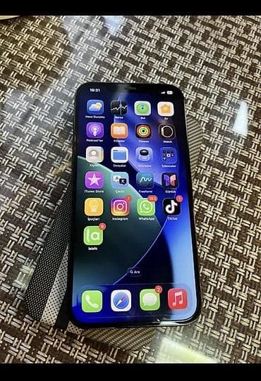 13 pro irşad: IPhone 12 Pro, 128 GB, Pacific Blue, Zəmanət, Kredit, Qırıq — 5