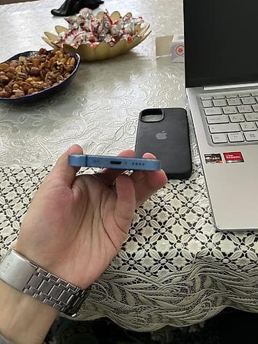 Asia: IPhone 13 mini, 128 ГБ, Голубой, Face ID — 6