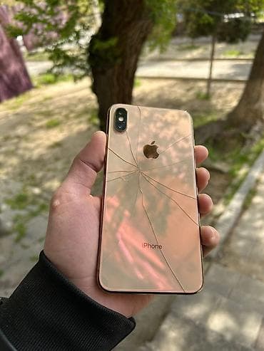 14 pro max ekran: IPhone Xs Max, 256 GB, Qızılı, Face ID — 1