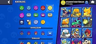 xbox one s disk: Brawl Stars hesabı – yüksək səviyyəli oyun profili - Kuboklar — 8