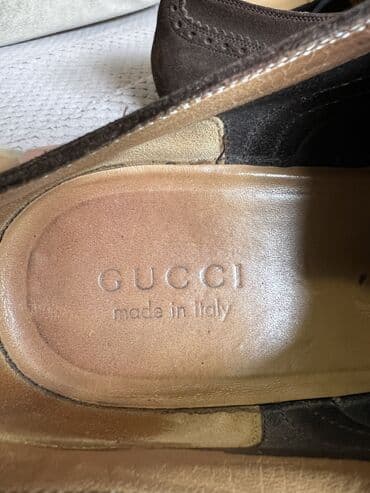 makasin zamuş: Туфли мужские замша,внутри кожа бренд Gucci Gucci ayaggabi (az — 5