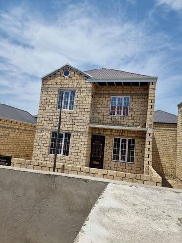 qarayevde ipoteka evler: Masazır 4 otaqlı, 120 kv. m, Kredit var, Təmirsiz — 3