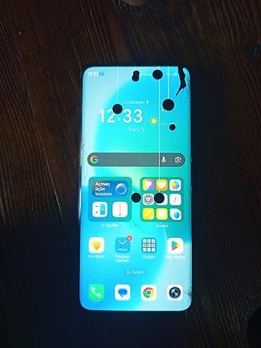 mobil modem: Honor X9b, 256 GB, rəng - Qara, Qırıq — 1