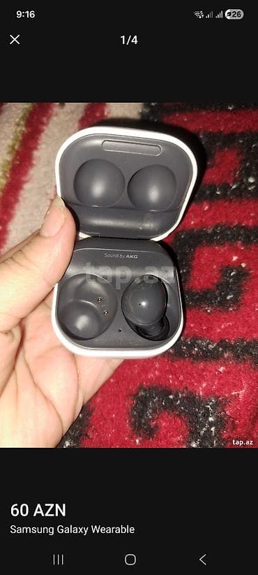 Ноутбуки: Samsung Galaxy Buds (Sound by AKG) bu gun alana 50 azn - Simsiz — 1