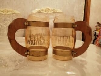 Qədimi bakal 2 si 20 manat. - İki ədəd qədimi üslubda içki bakalı