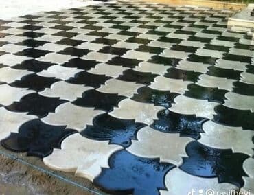 tek das: Trotuar (daş döşəmə) plitələri – geniş çeşid Məhsul: - Açıq sahələr — 12