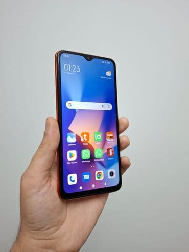 Мобильные телефоны: Redmi 9T, 64 ГБ, цвет - Оранжевый, Две SIM карты — 1
